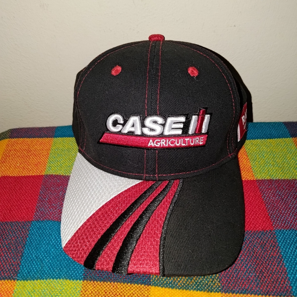 Case IH Agriculture Embroidered Strapback Hat Cap OS